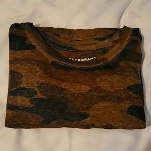 Sheer Camo top